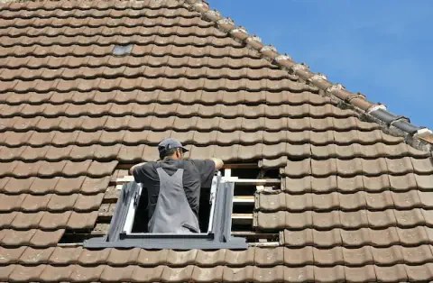 Pose de velux - Chamoy